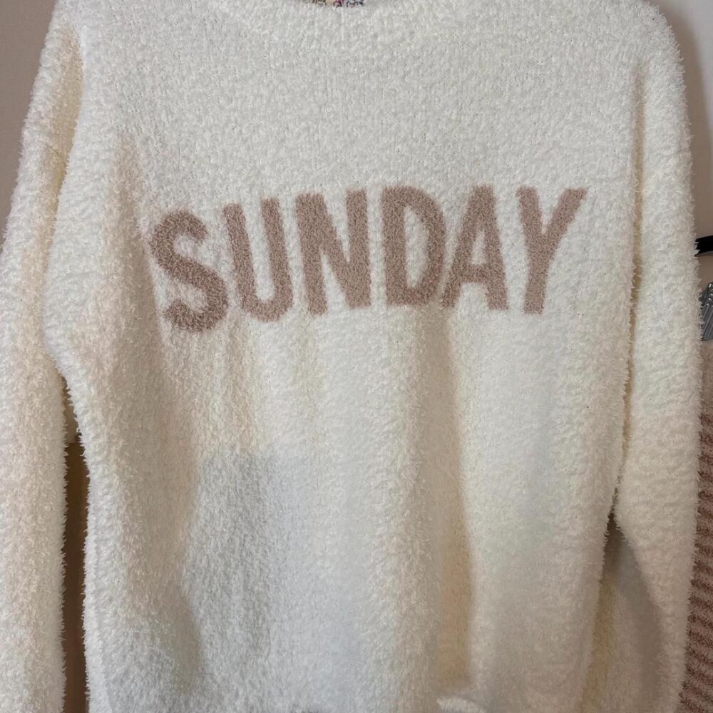 Pink Republic Cozy Pajama Set Large NWT Sunday Lounge Sleep Set Soft - Picture 2 of 3